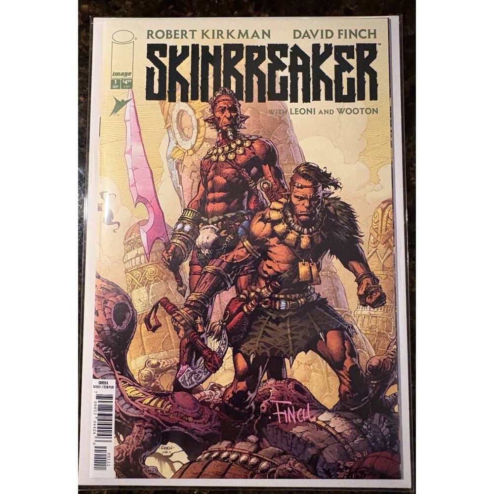 Skinbreaker 1ST PRINT Signed Robert Kirkman David Finch COA